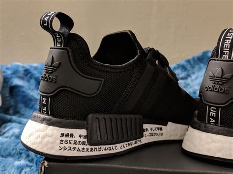 adidas nmd japan schwarz|Adidas NMD japanese writing.